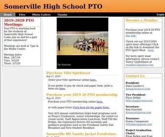 SHSpto.org(Somerville High School PTO) Screenshot