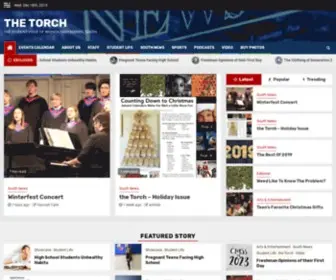 SHSthetorch.com(The Torch) Screenshot