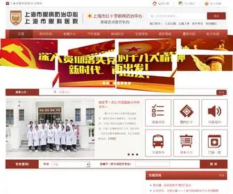 SHSYF.com(上海市眼病防治中心网站) Screenshot