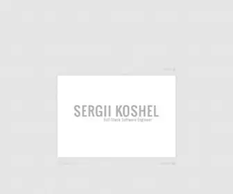 Shturman.name(Sergii Koshel aka shturman) Screenshot
