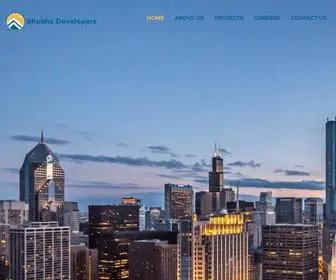 Shubhadevelopers.com(Shubha Developers) Screenshot