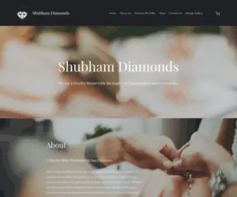 Shubhamdiamonds.com(Shubham Diamonds) Screenshot