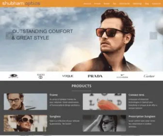 Shubhamoptics.com(Shubham Optics) Screenshot