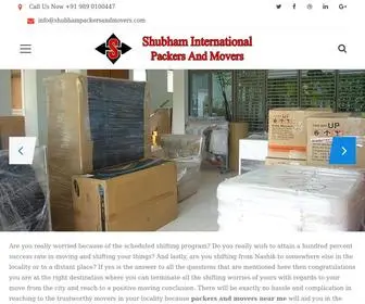 Shubhampackersandmovers.com(Shubham packers and movers) Screenshot
