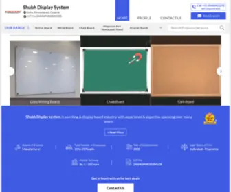 Shubhdisplayboard.com(Shubh Display System) Screenshot