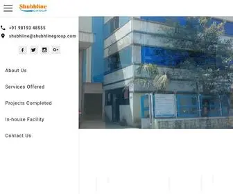 Shubhlinegroup.com(Machine Reconditioning) Screenshot