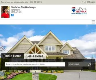 Shubhrasellsdfw.com(Shubhra Bhattacharya) Screenshot