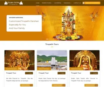 Shubhyatratourism.in(Om Namo Narayana) Screenshot