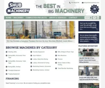 Shubmachinery.com(Shub Machinery) Screenshot