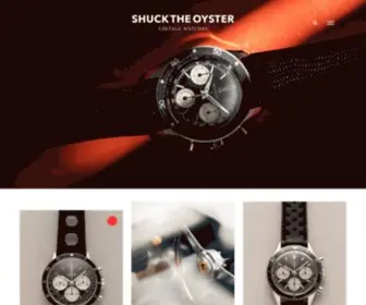Shucktheoyster.com(Shuck the Oyster) Screenshot