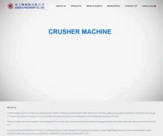 Shuen-LI.com.tw(Shuen Li provides the various needs of the crushing recycling and plastics systems) Screenshot