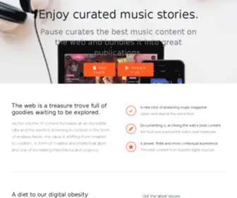 Shuffler.fm(Channel surf the music web) Screenshot