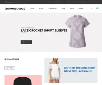 Shuimusource.com(Blouse, Dress, Jeans, Outerwears, Shorts) Screenshot