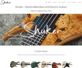Shukerguitars.co.uk(Shuker Guitars) Screenshot