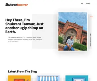 Shukranttanwar.com(Shukranttanwar) Screenshot