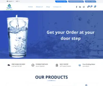 Shukranwater.com(Shukran Water) Screenshot