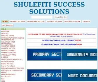 Shulefiti.co.ke(Shulefiti) Screenshot