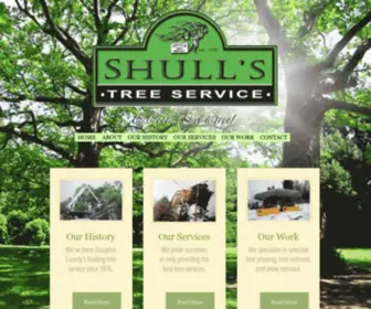 Shullstreeservice.com(Shull's Tree Service tree removal services has been in business for 40 years and) Screenshot