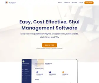 Shulspace.org(All things shuls) Screenshot