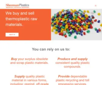 Shuman-Plastics.com(Shuman Plastics) Screenshot