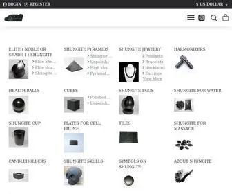 Shungit-Gifts.com(Shungite gifts) Screenshot