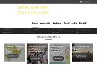 Shuniya.com(Unternehmensberatung) Screenshot