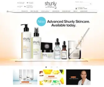 Shunlyskincare.com(Shunly Skin Care) Screenshot