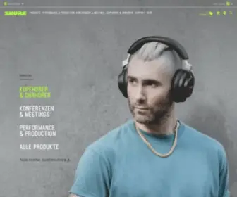Shure-Shop.eu(Spitzen Sound und extrem robust) Screenshot