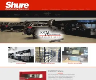 Shureusa.com(Shure® USA) Screenshot