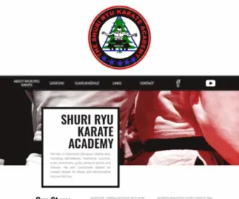 Shuriryukarateacademy.com(Shuri Ryu Karate Academy) Screenshot