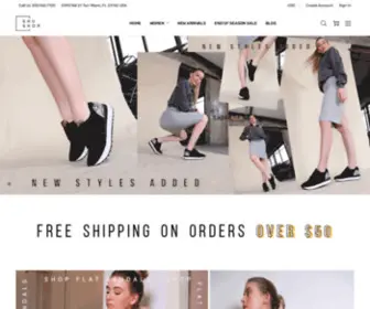 Shushopshoes.com(SHUSHOP is inspired in the international fashion trends focus on delivering great shoes) Screenshot