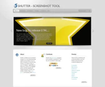 Shutter-Project.org(Shutter Ubuntu / Linux app) Screenshot