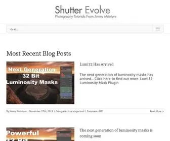 Shutterevolve.com(Jimmy McIntyre Photography Tutorials) Screenshot