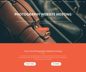 Shutterforge.com(Photography Website Hosting and Templates) Screenshot