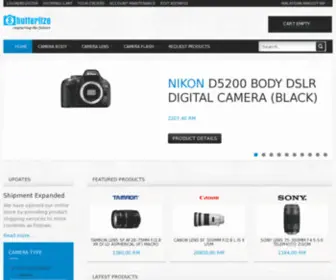 Shutterlize.com(Digital cameras) Screenshot