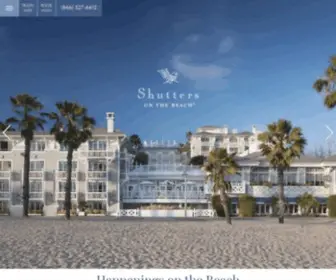 Shuttersonthebeach.com(Santa Monica Hotel) Screenshot