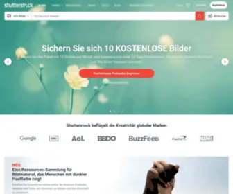 Shutterstock.de(Stock Images) Screenshot