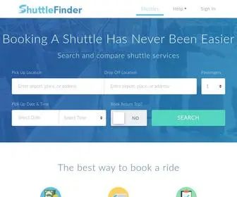 Shuttlefinder.com(Shuttle Finder) Screenshot