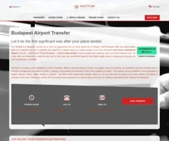 Shuttlesfrombudapest.com(Shuttlesfrombudapest) Screenshot