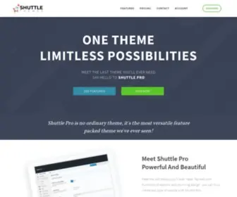 Shuttlethemes.com(The Most Advanced WordPress Theme Ever) Screenshot