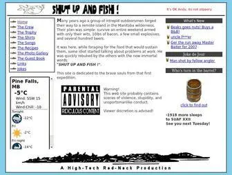 Shutupandfish.ca(Shutupandfish) Screenshot