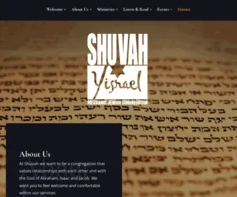 Shuvahyisrael.org(Shuvah Yisrael) Screenshot