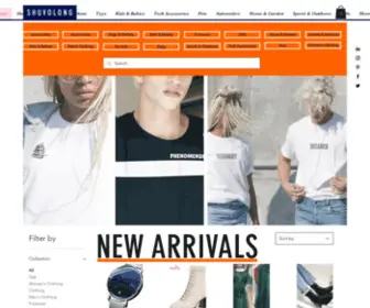 Shuvolong.com(Online Store With Free Shipping) Screenshot