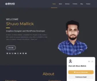 Shuvomallick.com(Shuvo Mallick) Screenshot