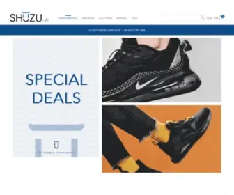 Shuzulab.com(Tienda de zapatillas y ropa streetwear en Canarias y online) Screenshot