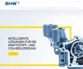 SHW.de(Willkommen bei SHW) Screenshot