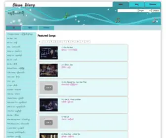 Shwediary.com(Shwe Diary) Screenshot