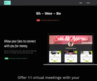 Shweebe.com(Home) Screenshot