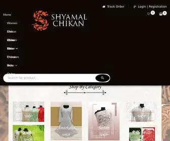 Shyamalchikan.com(Best Chikan shop in Lucknow for Chikankari kurti) Screenshot