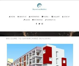 Shyamchand.com(Shyamchand Builders Pvt. LTD) Screenshot